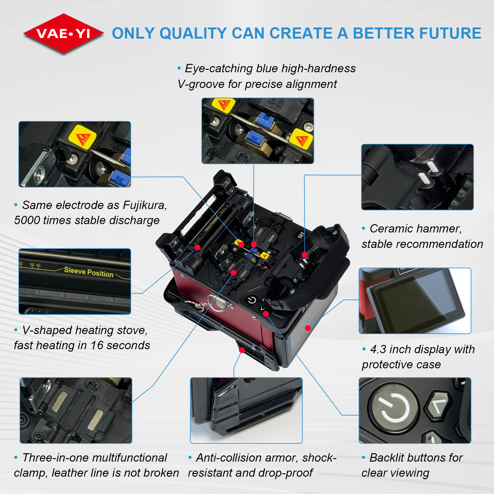 VAEYI FA-36: 8-second welding + four-motor PAS alignment redefines construction efficiency. — illustration